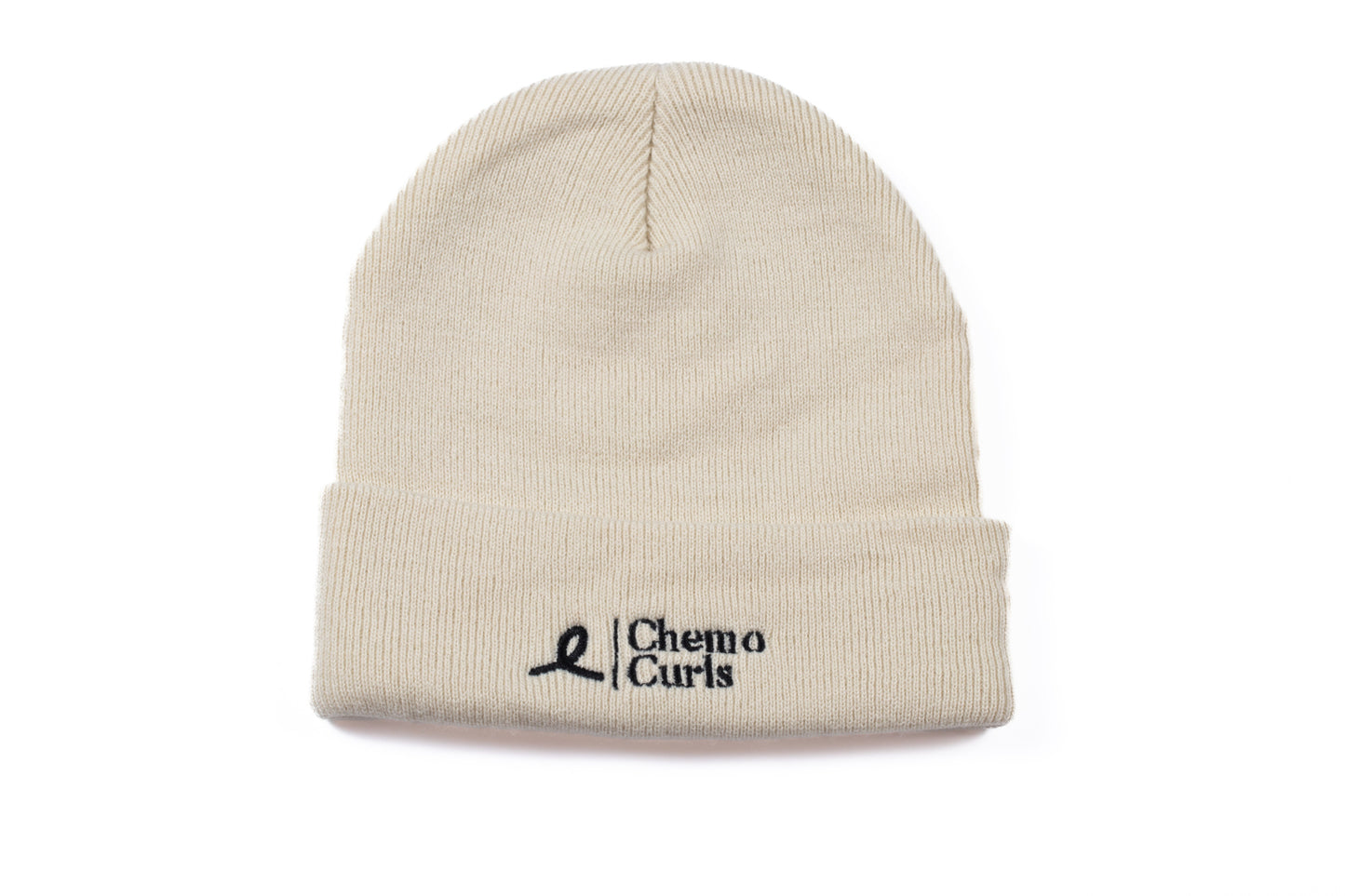Winter White Knitted Beanie Hat