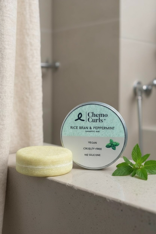 Rice Bran & Peppermit Shampoo Bar